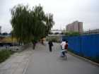 Road to the subway, Beijing, China