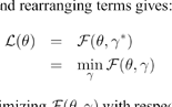 Data synthesis with EM