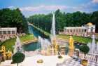Gravity-powered fountains, Petrodvorets (Peter's Palace), Russia