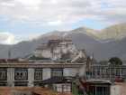 Potala view from hotel, Lhasa, Tibet