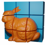 cut-cell bunny