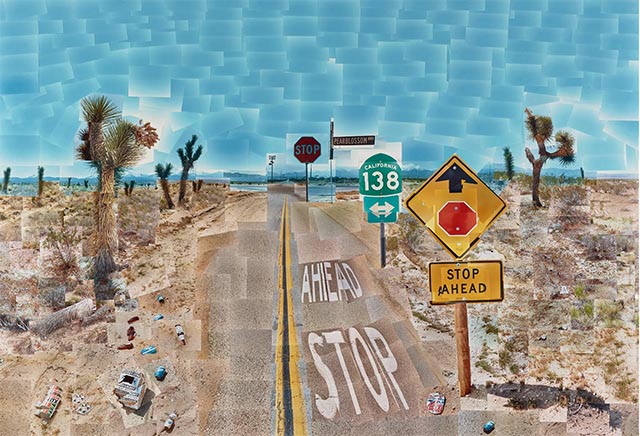 Pearblossom Highway, by David Hockney