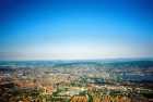 View from Ütliberg (note hang-glider), Zürich, Switzerland