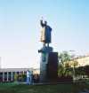 Lenin wants to shake your hand!, Ploshchad Lenina, in front of Finland Station, St. Petersburg, Russia