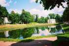 Catherine Palace garden, Pushkin, Russia