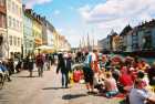 World Cup celebrations, Nyhavn, Copenhagen, Denmark