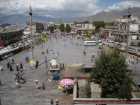 View of Barkhor Square from the Jokhang, Lhasa, Tibet