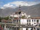 View of Potala from the Jokhang, Lhasa, Tibet