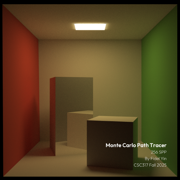 Monte Carlo Path Tracer