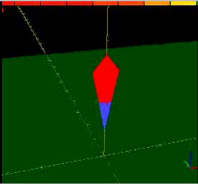 movie: envelope-driven rocket landing