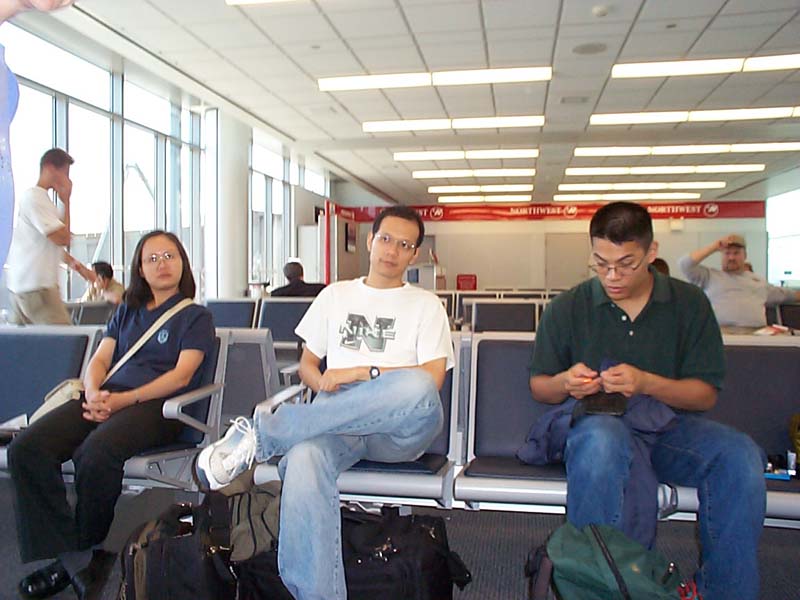 DCP01531 - In Detroit airport