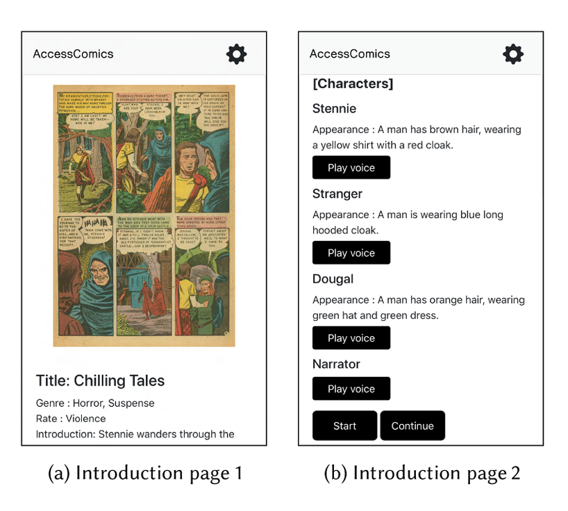 Teaser image for AccessComics: An Accessible Digital Comic Book Reader for People with Visual Impairments